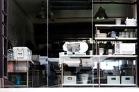 Kitchenware interior appliance design space