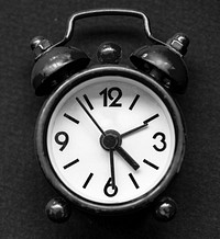 Closeup of watch clock time