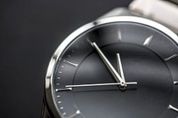Macro shot of wrist watch