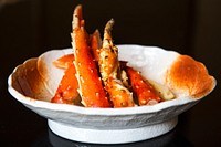 King crab legs traditional japanese dish 
