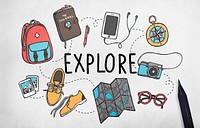 Explore Exploration Travel Journey Backpacker Concept