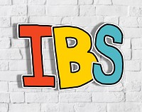 IBS Letter on Brick Wall in the Back