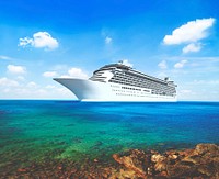 Sea Route Cruise Skyline Summer Concept