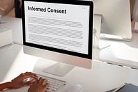 Informed Consent Surgery Agreement Consulting Concept