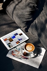 Coffee Relaxation Beverage Planning Data Digital Concept