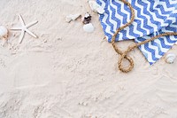 Beach Summer Holiday Vacation Sand Relaxation Concept