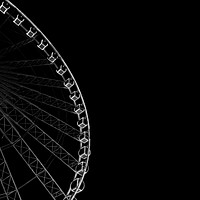 Ferris wheel at a theme park