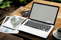 Laptop Gadget Device Notebook Blank Space Concept