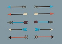 Bow archery icon symbol illustration
