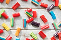 Candy Colorful Jello Junk Kid Party Concept