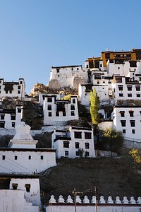 Thikse monastery in  Leh, India