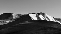Nature desktop wallpaper background bw, snow covered mountains in Northern India