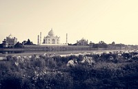 Taj Mahal Ancient Alley Agra Mughal Temple