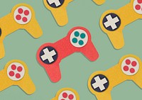 Game console paper craft handmade