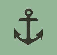 Anchor Marine Adventure Sign Symbol Icon