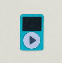 Digital Portable Music Player Play Icon