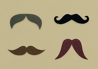 Moustache Facial Hair Icon Symbol