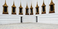 Thai Style Buddhist Architecture Concept