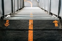 Stairway in the city