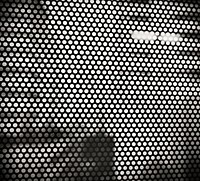Metal Grate Hole Grille Polka Dot Abstract Concept