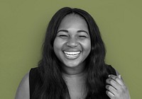 Woman Smiling Happiness Portrait Concept