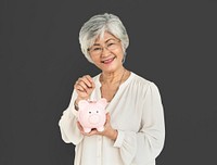 Asian Woman Cheerful Portrait Concept