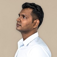 Indian Ethnicity Adult Man Casual Concept