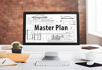 Master Plan Strategy Vision Tactics Design Planning Concept