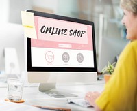 Online Shop Buy Internet Shopping Store Concept