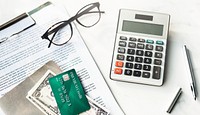Credit Debit Card Financial Money Balance Concept