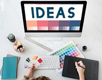 Create Creativity Ideas Design Concept