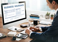 Business Insurance Management Concept