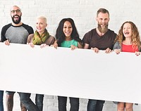 People Friendship Togetherness Copy Space Banner Concept