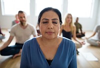 Yoga class concept | Premium Photo - rawpixel