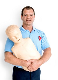 Portrait of first aid trainer
