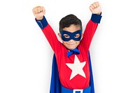 Superhero Boy Child Courageous Kid Concept
