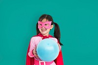Superhero Girl Child Kid Inspiration Concept