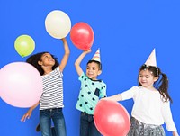 Little Children Party Balloon Concept