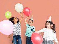 Little Children Party Balloon Concept