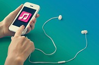 Music Song Playlist Entertainment Mobility Concept