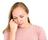 Woman Depressed Unwell Ill Concept