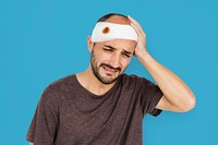 Male Stress Trouble Unhappy Problem Concept