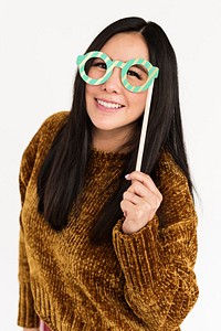 Women Holding Glasses Props Enjoyment Concept