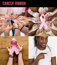 Cancer ribbon cells medicine sick symtomps