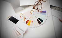Color Swatch Design Studio Creativity Ideas Concept