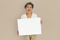 Woman Cheerful Studio Portrait Concept