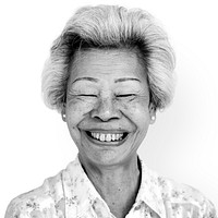 Portrait of a Thai woman