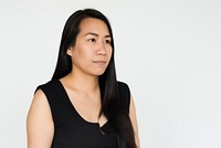 Asian Woman Casual Portrait Photography Concept