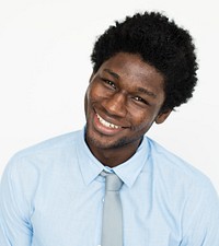 Businessman Smiling Happiness Portrait Concept