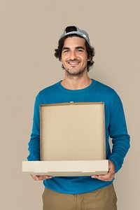 Pizza Boy Food Delivery Service Box Package